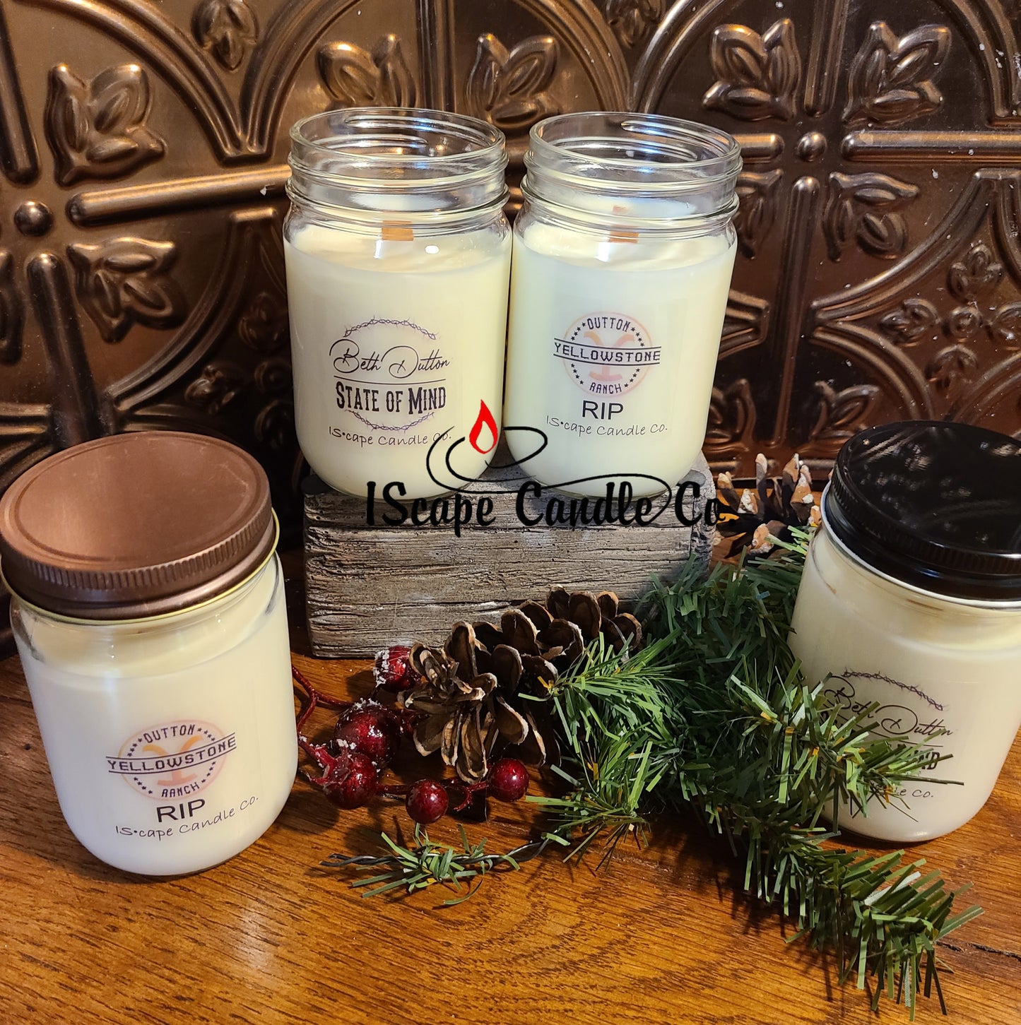 Y stone candles