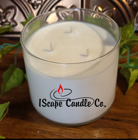 3 wick cotton candle